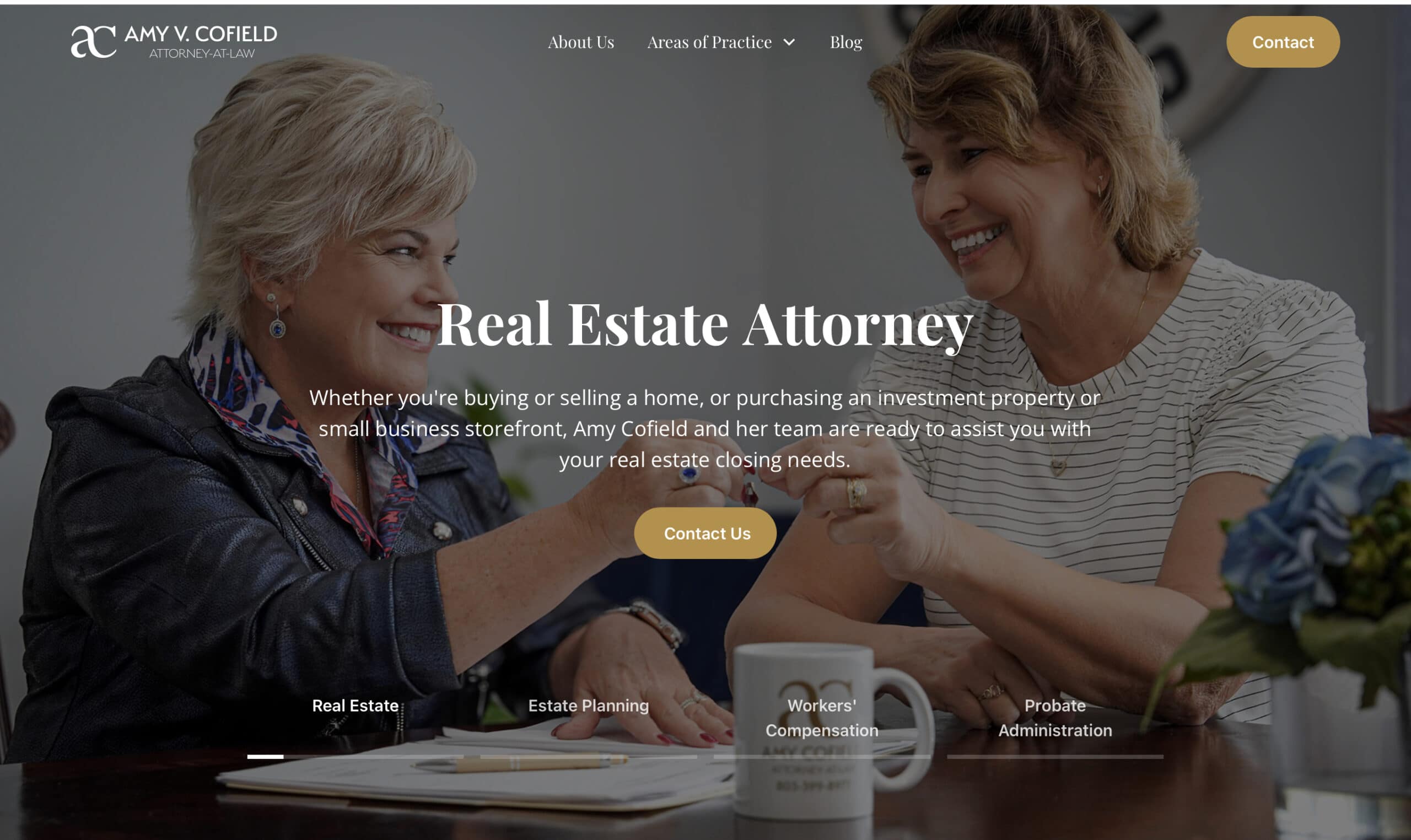 Compassionate real estate attorneys assisting clients with estate and property transactions.